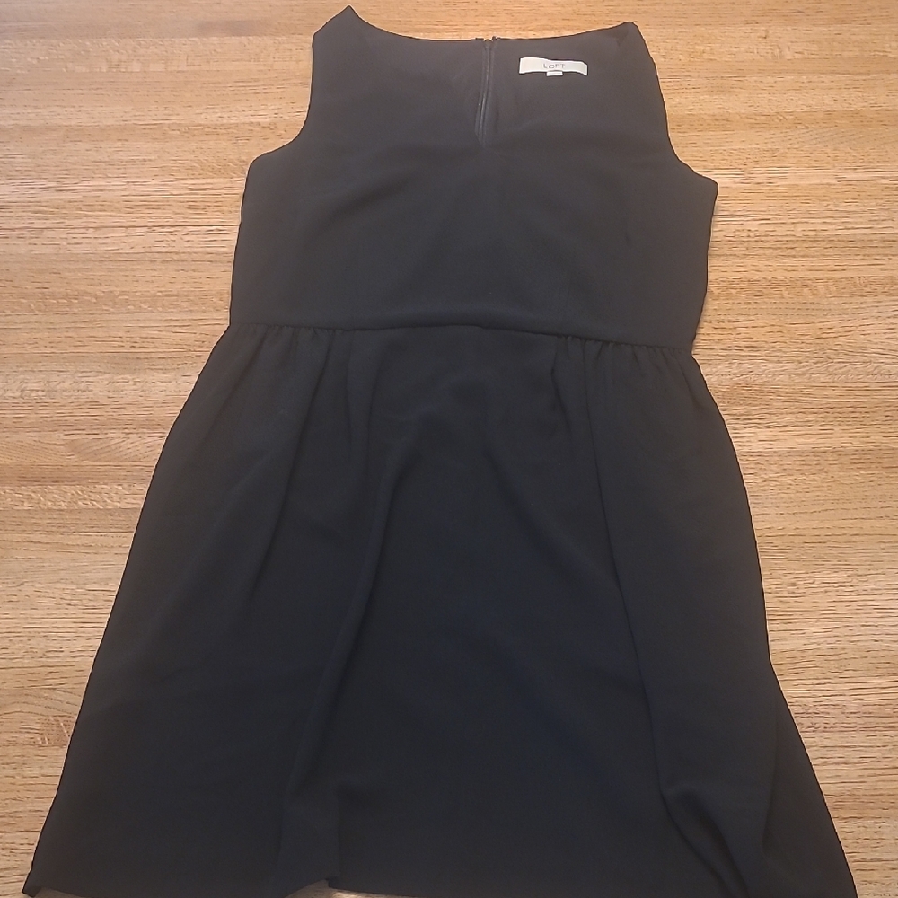 Loft Elegant Black Dress